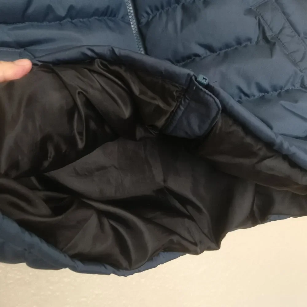 OLD‎ NAVY San Francisco California Men's Blue Full Zip Quilted Vest Size M Tall